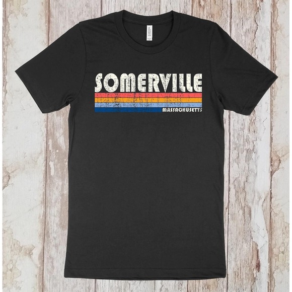 On Sale Now! Somerville Massachusetts Tshirt - Picture 1 of 4